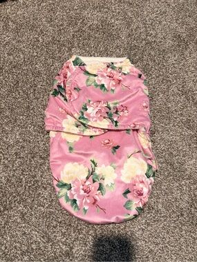 Floral Pink Thick Sleep Wrap